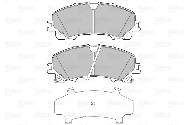 Valeo Remblokset 601420
