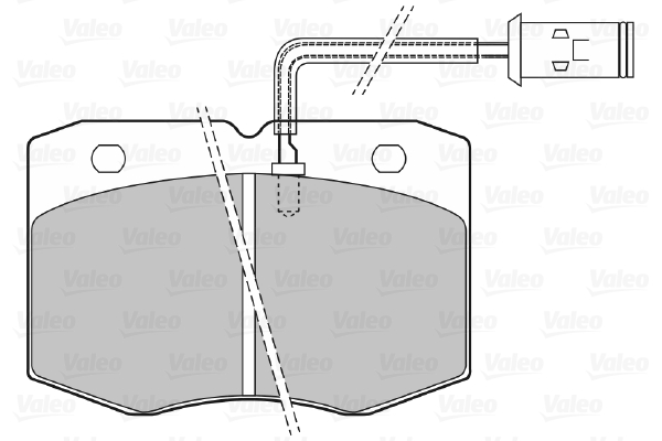 Valeo Remblokset 598598