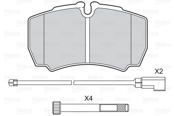 Valeo Remblokset 601577