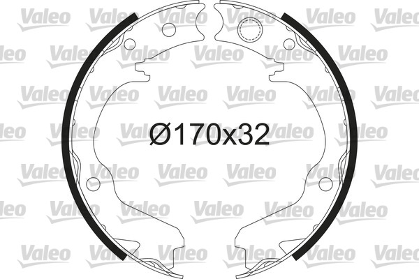 Remschoen set Valeo 564234