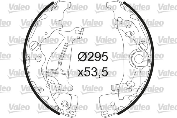 Remschoen set Valeo 564237