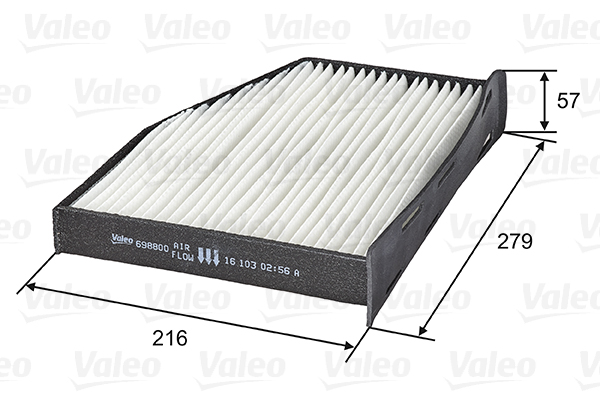 Valeo Interieurfilter 698800