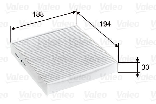 Valeo Interieurfilter 715755