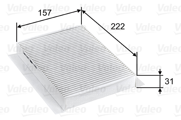 Valeo Interieurfilter 715809