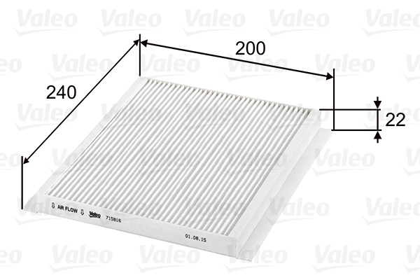 Valeo Interieurfilter 715816