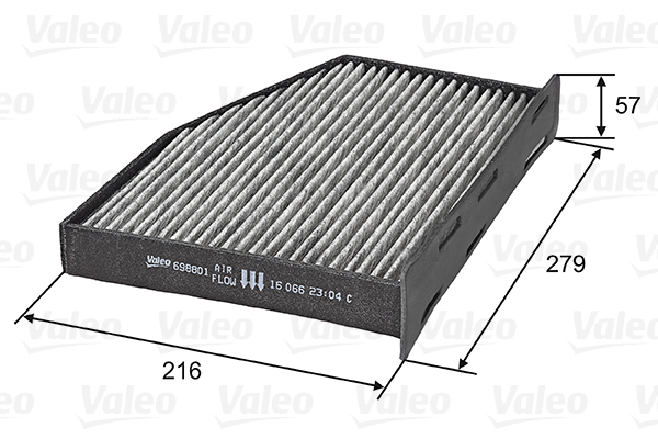 Valeo Interieurfilter 698801