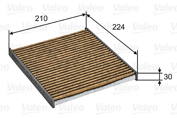 Valeo Interieurfilter 701024