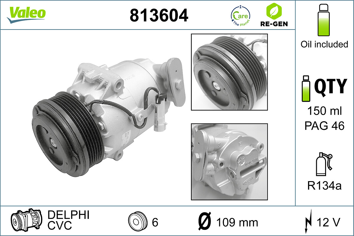 Valeo Airco compressor 813604