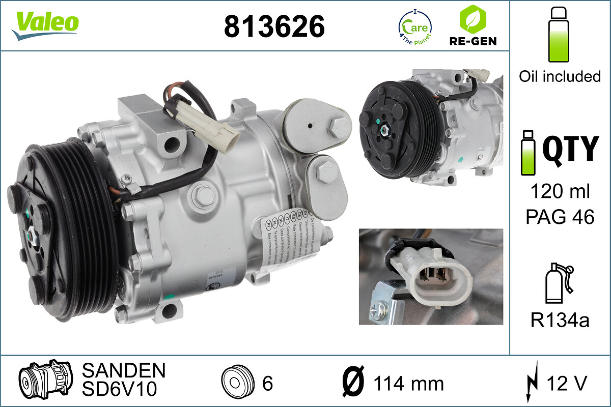 Valeo Airco compressor 813626