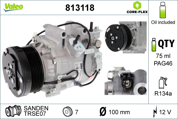 Valeo Airco compressor 813118