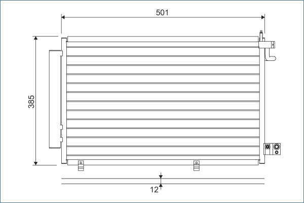 Airco condensor Valeo 814294