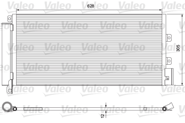 Airco condensor Valeo 814385