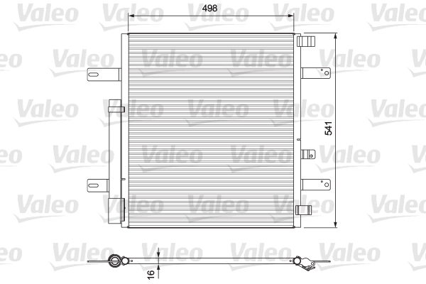 Airco condensor Valeo 815061