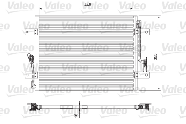 Airco condensor Valeo 818065