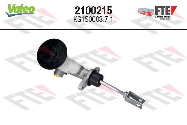 Hoofdkoppelingscilinder Valeo 2100215
