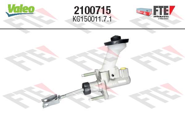 Hoofdkoppelingscilinder Valeo 2100715
