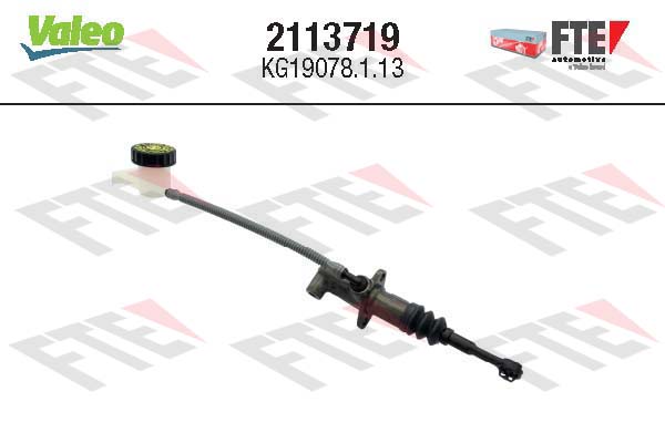 Hoofdkoppelingscilinder Valeo 2113719