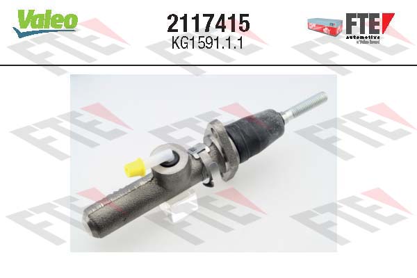 Hoofdkoppelingscilinder Valeo 2117415