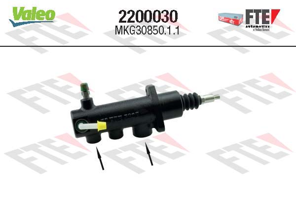 Hoofdkoppelingscilinder Valeo 2200030