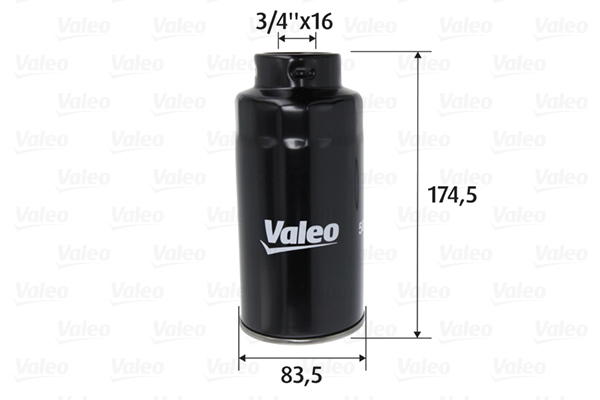 Valeo Brandstoffilter 587757