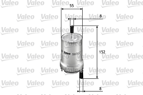 Valeo Brandstoffilter 587021