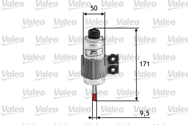Valeo Brandstoffilter 587043