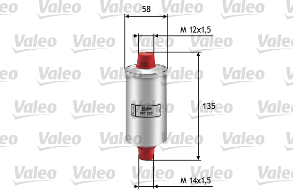 Valeo Brandstoffilter 587200