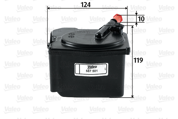 Valeo Brandstoffilter 587501