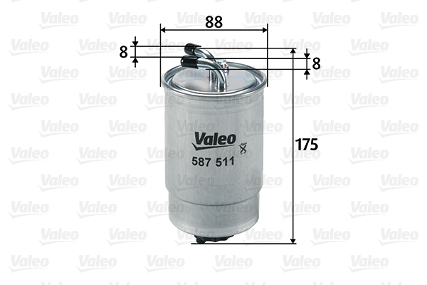 Valeo Brandstoffilter 587511