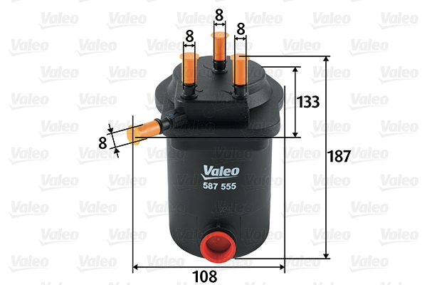 Valeo Brandstoffilter 587555