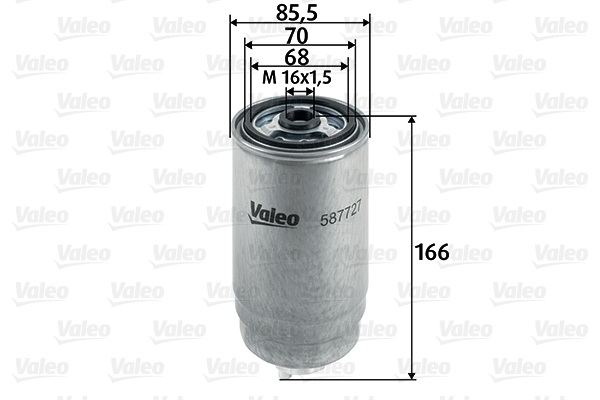 Brandstoffilter Valeo 587727