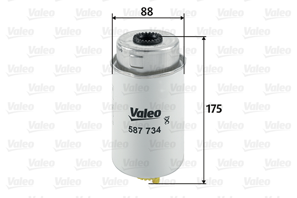 Brandstoffilter Valeo 587734