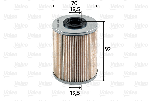 Valeo Brandstoffilter 587907