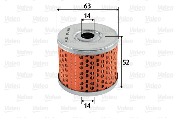 Valeo Brandstoffilter 587908