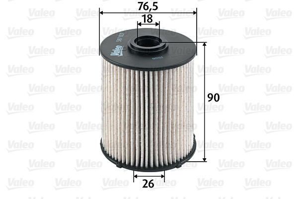 Brandstoffilter Valeo 587922