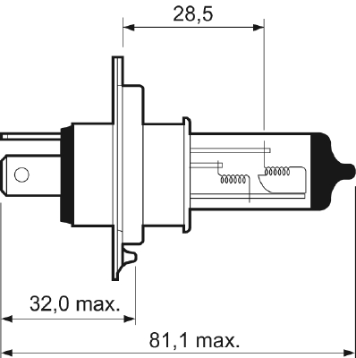 Valeo Autolampen Halogeen 032515