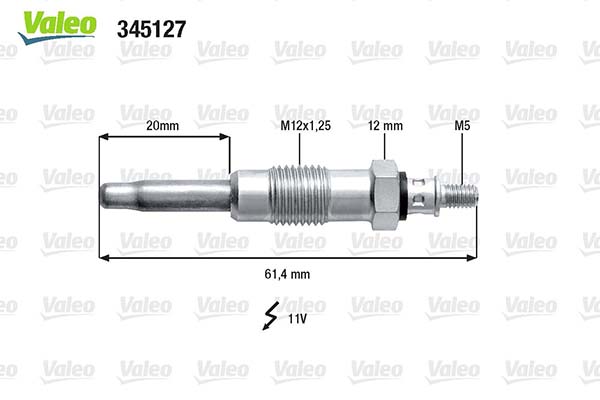 Gloeibougie Valeo 345127