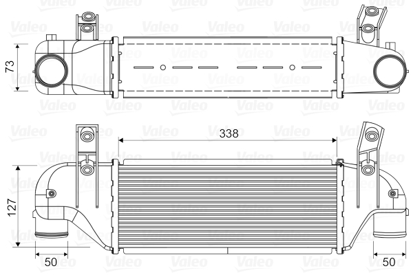 Interkoeler Valeo 817888