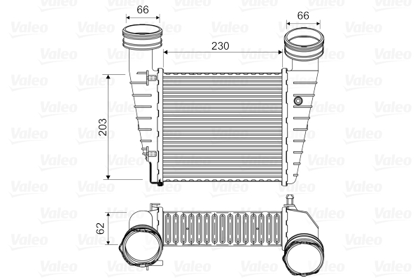 Interkoeler Valeo 817938