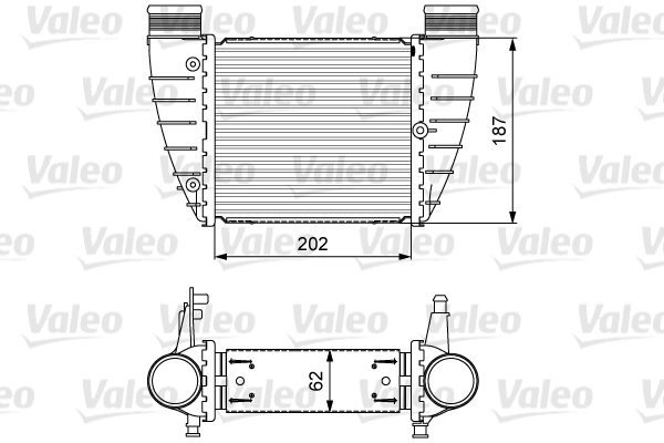 Interkoeler Valeo 818325