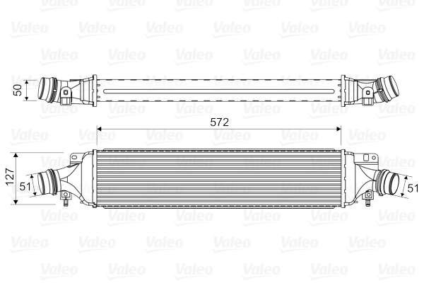 Interkoeler Valeo 818329