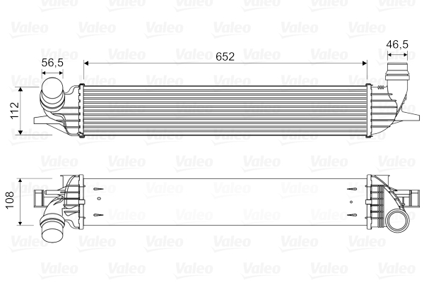 Interkoeler Valeo 818330