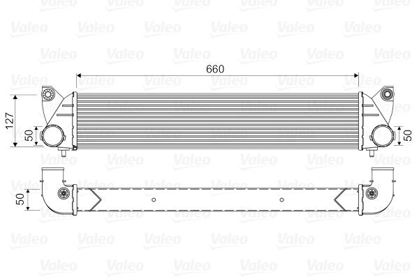 Interkoeler Valeo 818348