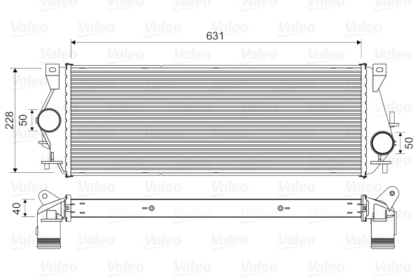 Interkoeler Valeo 818350