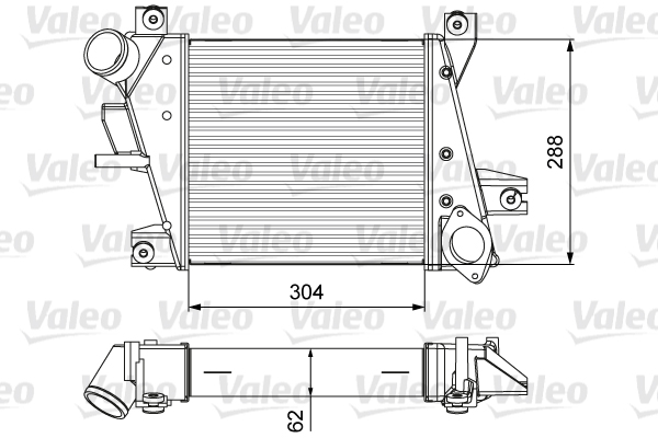 Interkoeler Valeo 818360