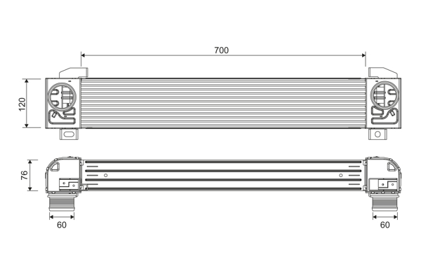 Interkoeler Valeo 818386