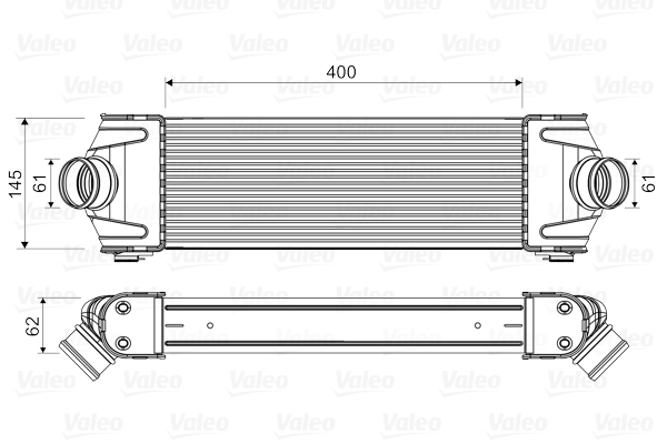 Interkoeler Valeo 818550