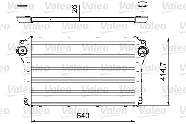 Interkoeler Valeo 818568