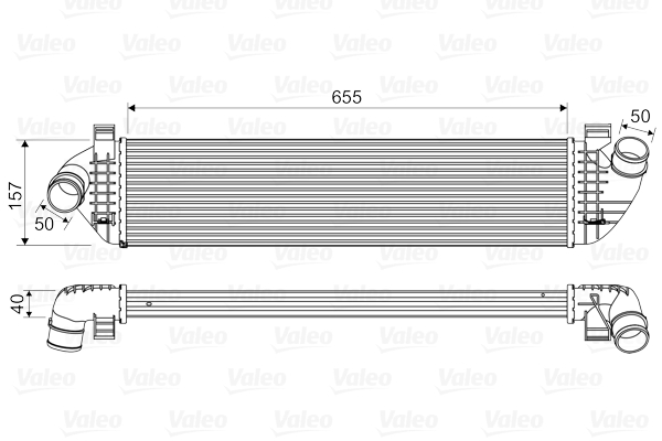 Interkoeler Valeo 818571