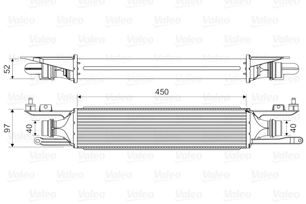 Interkoeler Valeo 818578